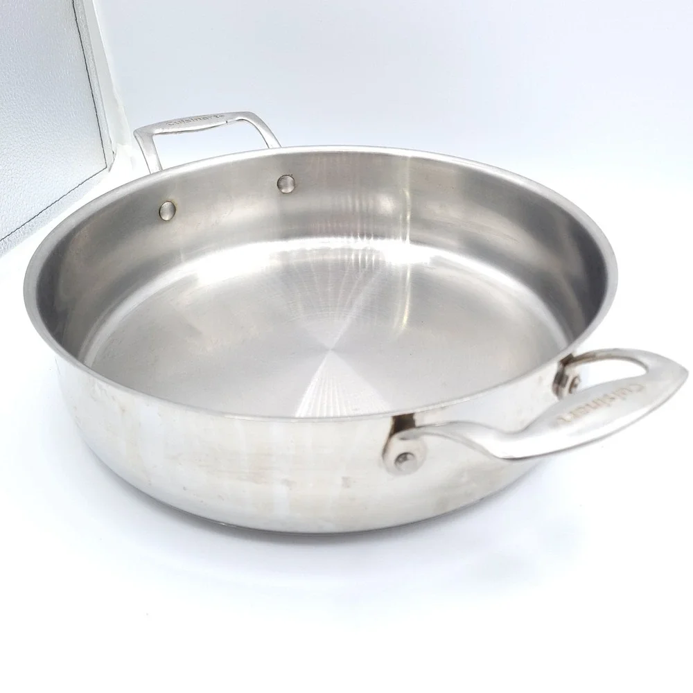 Cuisinart 5.5 Qt Casserole Pan Stainless Steel 12 Inch 4555-30 No Lid
